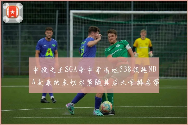 中投之王SGA命中率高达538领跑NBA麦康纳米切尔紧随其后大帝排名第七